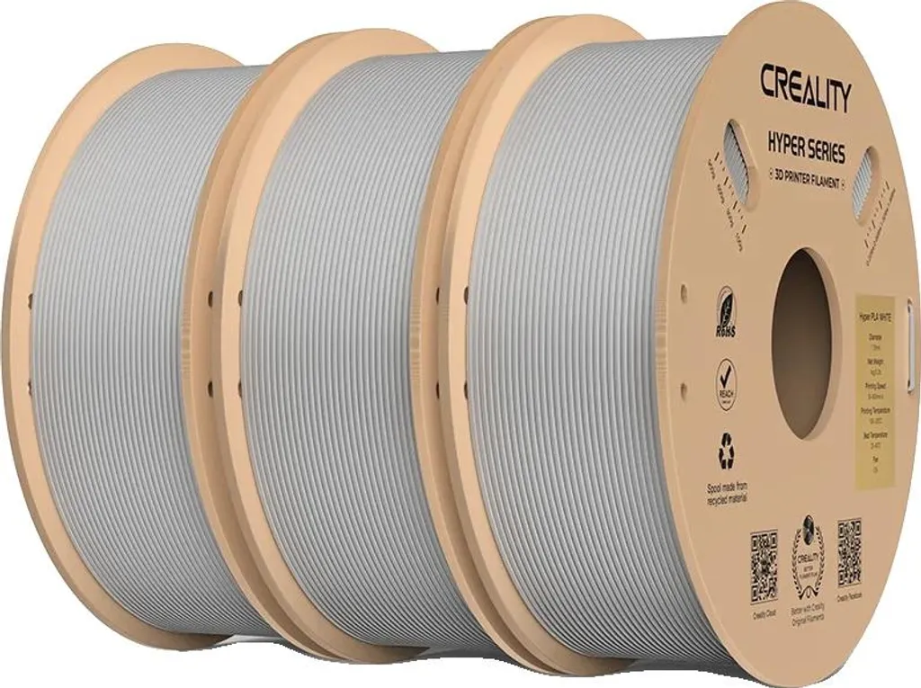 Filamento 3D Grigio 3KG: Il Gigante delle Stampe Veloci e Robuste