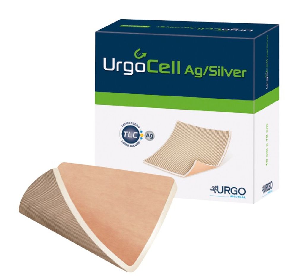 Urgocell silver Non Adhesive Verband 6x6 cm 10 St