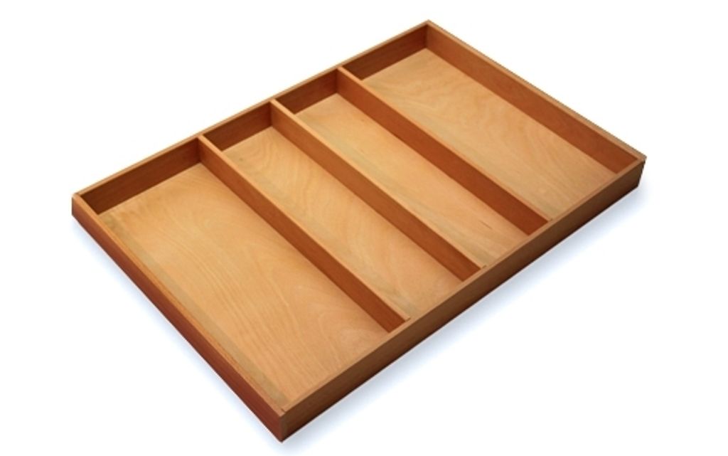 Mehrzweckeinsatz BUCHE 80er Schubl. B 708 x T 479 mm passend für Grass Nova 16 mm Schubladen