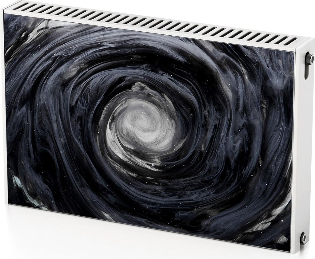 Ein Loch Im Weltraum – Magnetische Heizkörperabdeckung – 90x60 cm – Magnet Heizkörperabdeckung – 3D Würfel – Heizkörperverkleidung ...