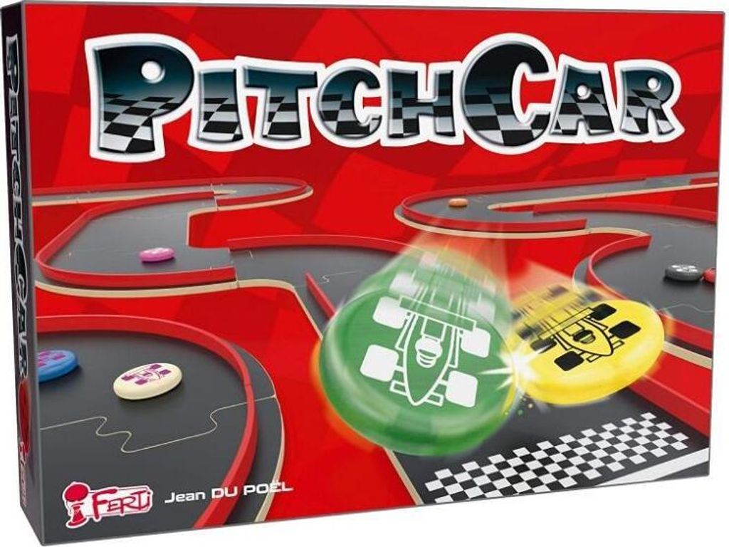 FG001 - PitchCar, gioco da tavolo, per 2-8 giocatori, età Immagine del prodotto 