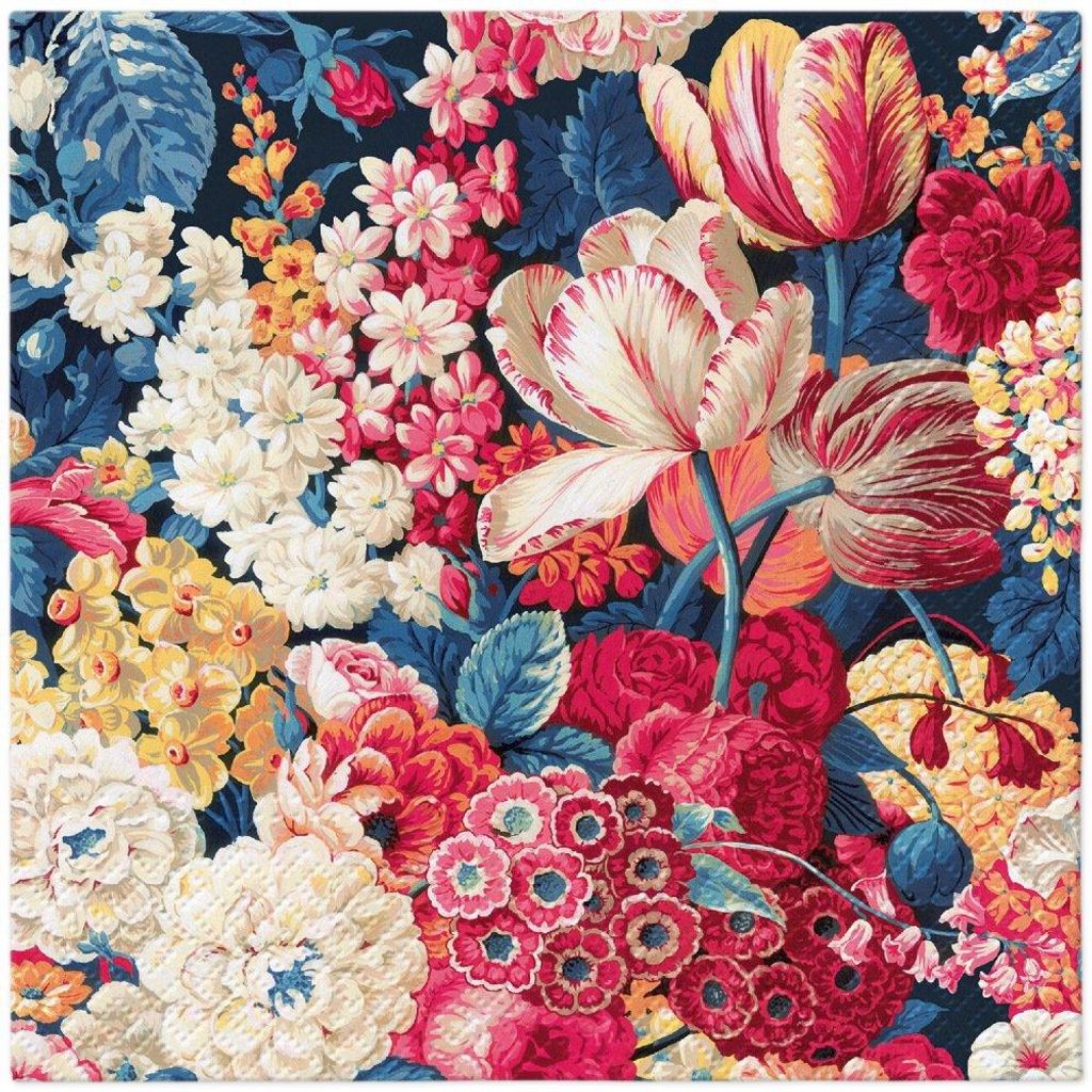Servietten 33x33 cm - Flower Splendor