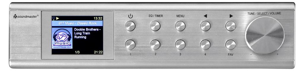 soundmaster IR1500SI Unterbauradio silber Obrázek produktu 