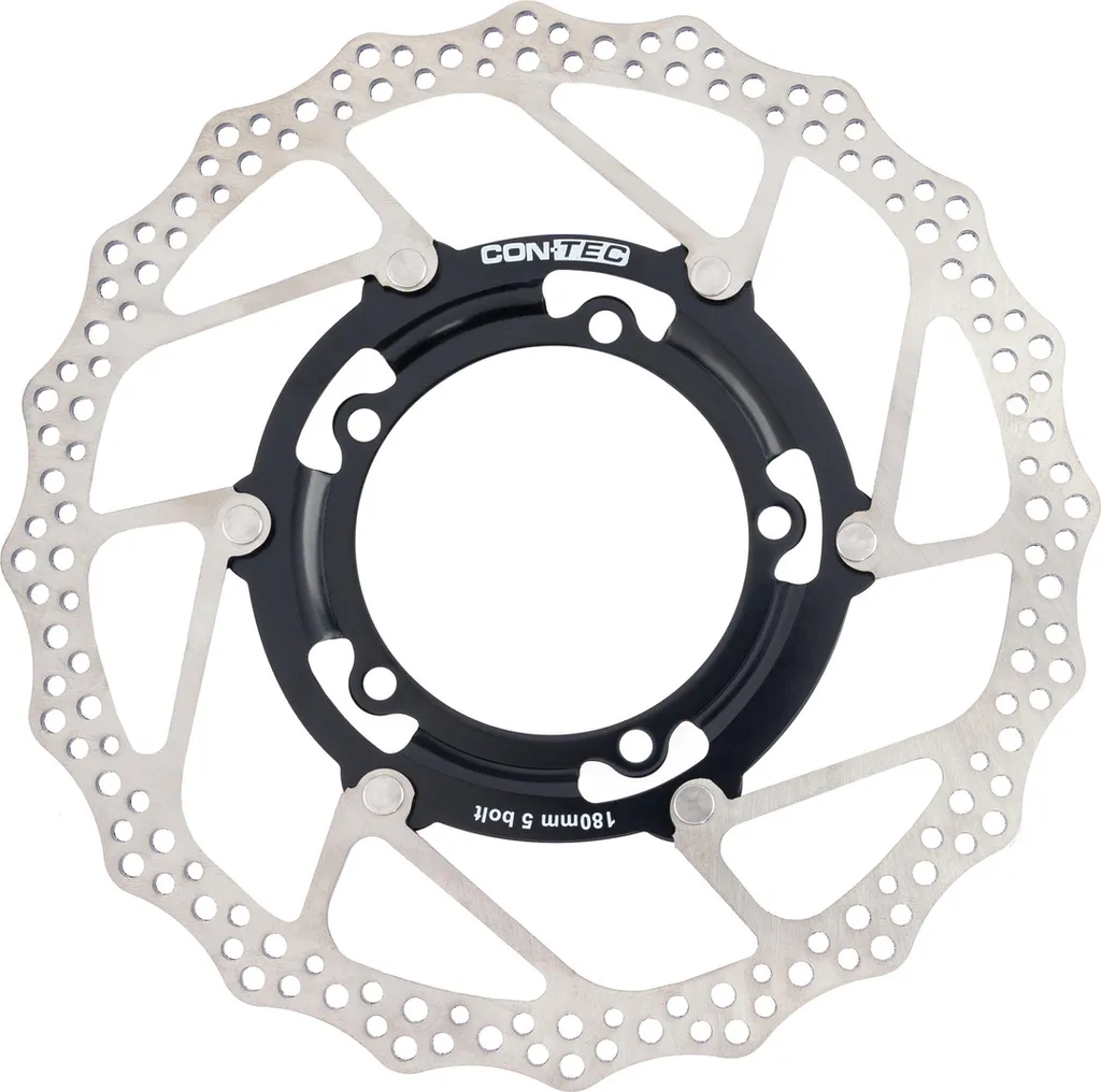 Disque de frein Contec Cdr-5B 180 mm 1P 5 trous 1,8mm pour VTT