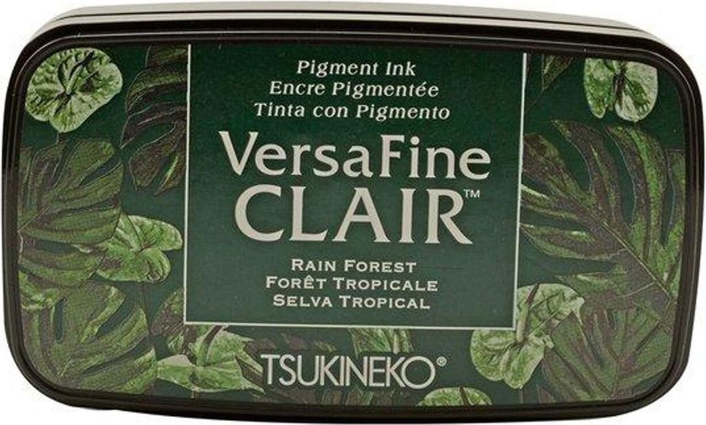 TSUKINEKO Versafine Clair - Rain Forest - dunkelgrüne Tinte