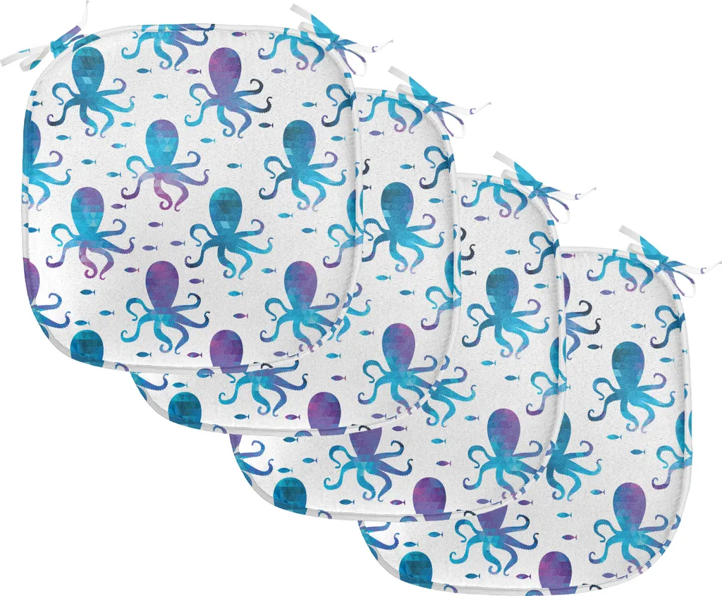 Cuscini Coprisedia 40x40 Impermeabili ABAKUHAUS - Set 4 per Sala