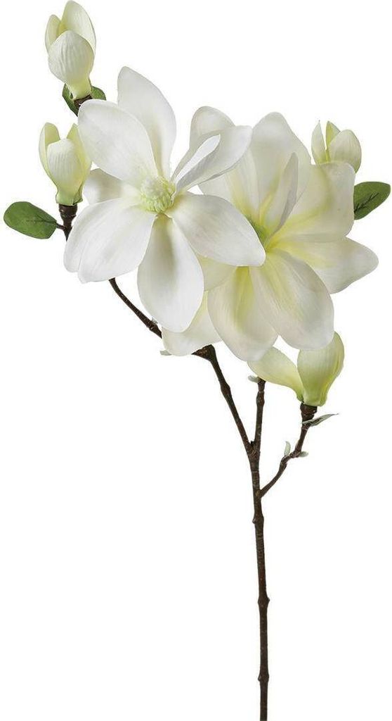 Künstlicher magnolienstängel weiß h83cm - Atmosphera créateur d'intérieur