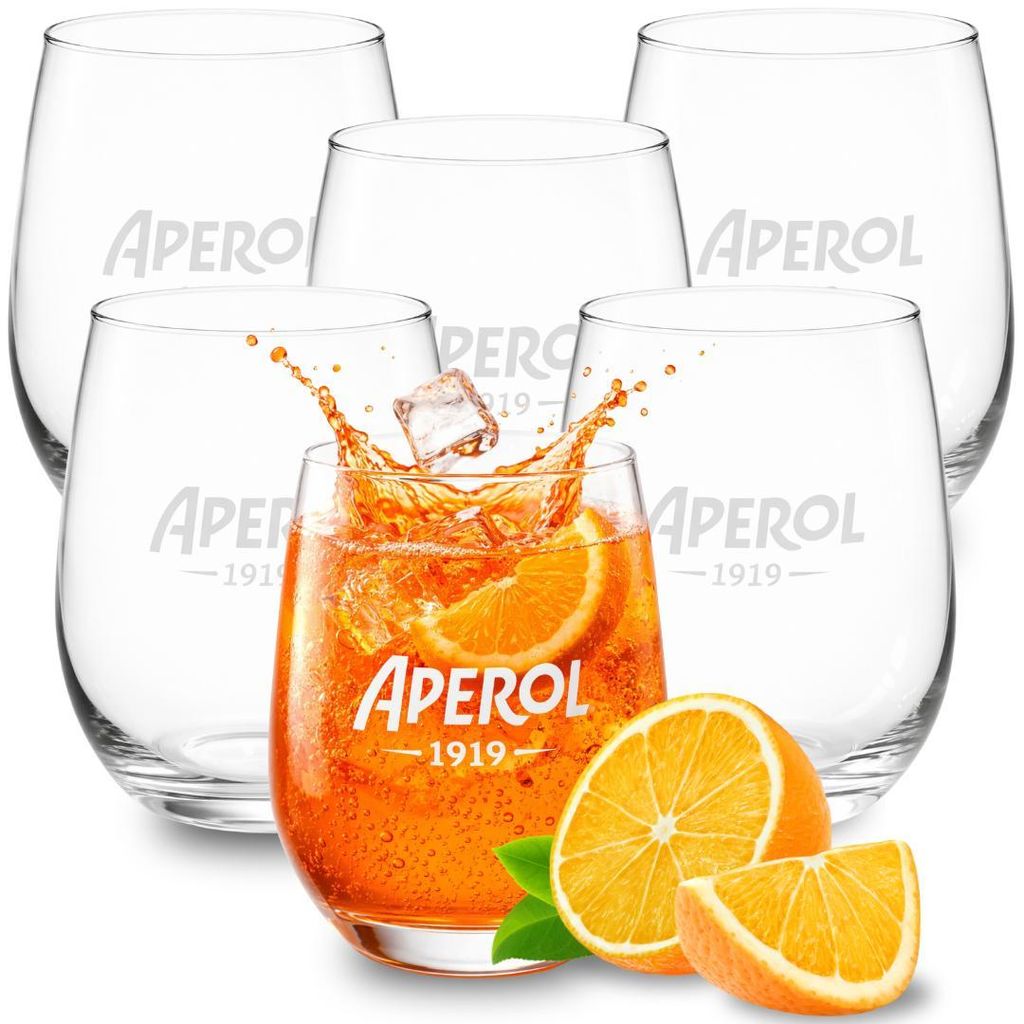 Maxito Aperol Gläser von hervorragender Qualität mit 500 ml Produktbild 