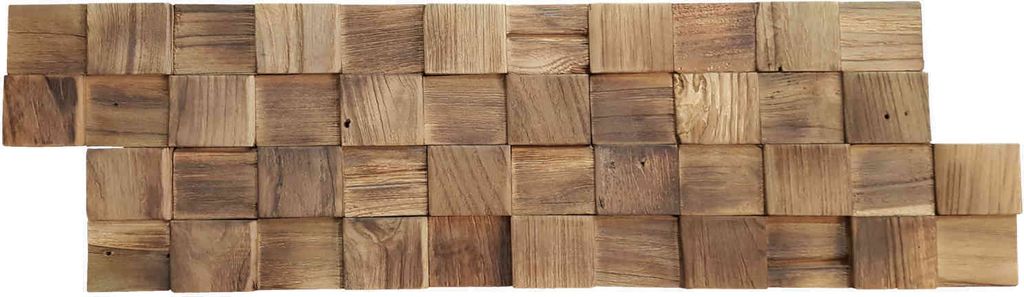 Holz Wandverkleidung Natural Cube