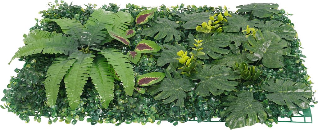 Panel ścienny 6x Sztuczna dekoracja ścienna Zielona 60 * 40 Zdjęcie produktu 