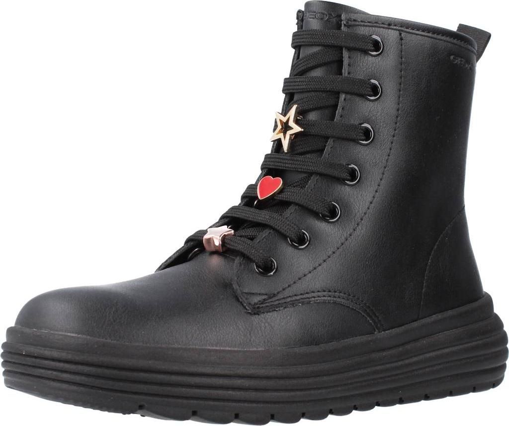 Geox Phaolae Schnürstiefel Schwarz Produktbild 