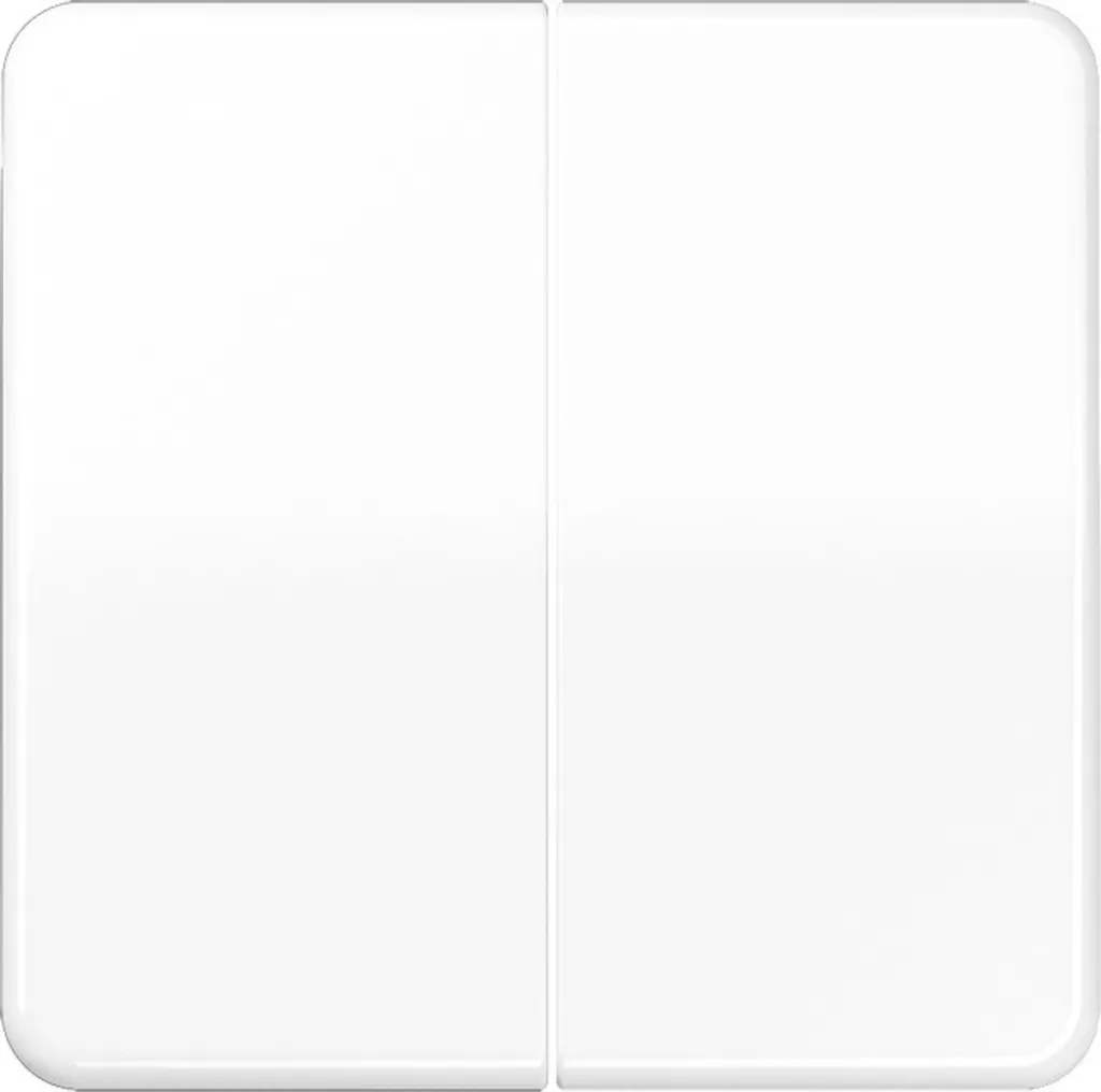 Bascule Double pour Interrupteur JUNG CD595WW Blanc Alpin Brillant