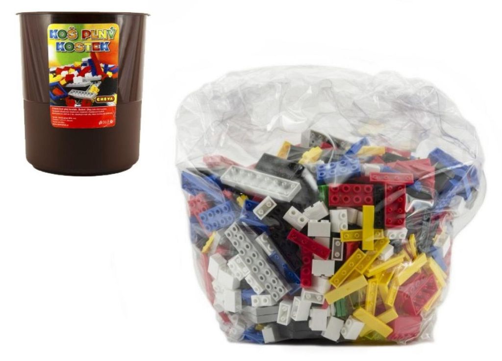 Set di costruzione Cheva Basket Full Dadi in plastica 2 kg Immagine del prodotto 