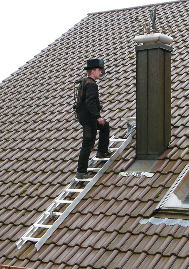 Dachleiter Alu Natur 15 Sprossen