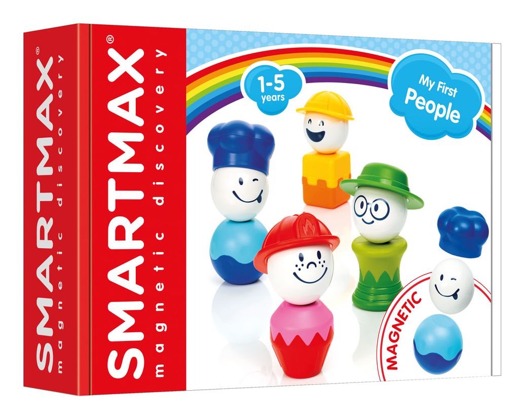 SmartMax My First People, Magnetspiel, Spielzeug, Figuren, Kinder, ab 1 Jahr, SMX 235