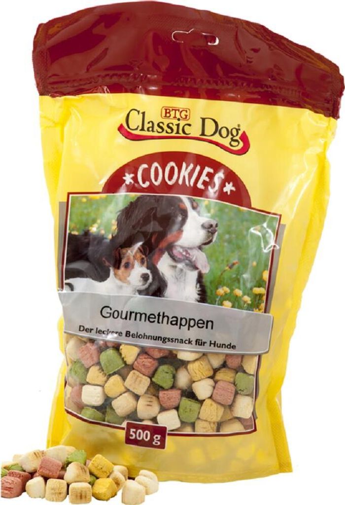 BTG Classic Dog Classic Snack Cookies Gourmethappen, Snacks, Hund, Adult, 500 g