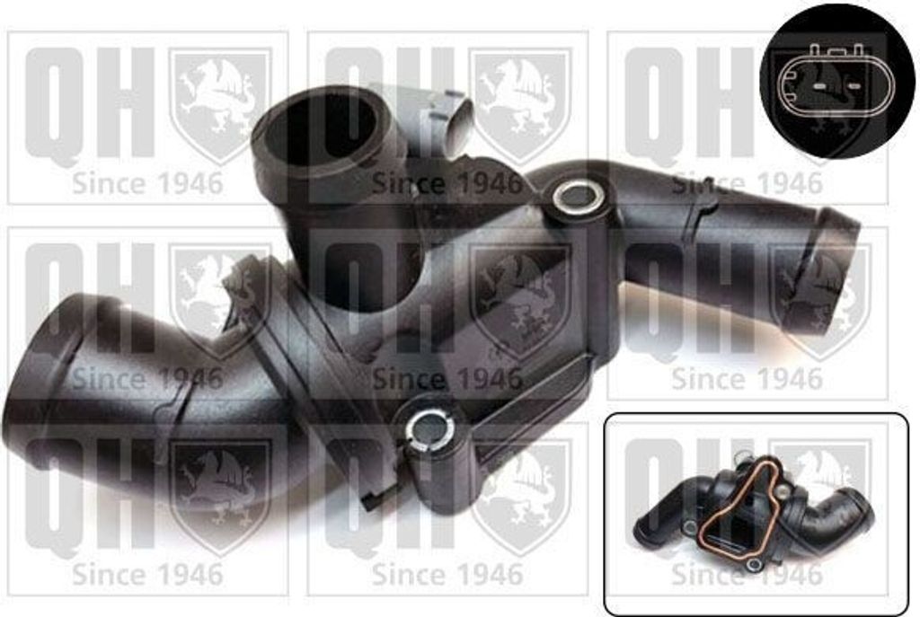 QUINTON HAZELL Thermostat Kühlmittel 87°C passend für MERCEDES-BENZ A-Klasse (W169) B-Klasse (W245)