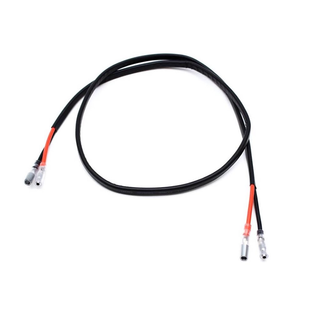 windmeile | Verlängerungskabel für Akkus mit 4mm Bullet Stecker, 30cm, E-Bike, Pedelec