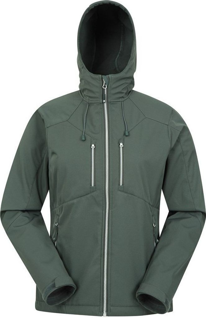 Mountain Warehouse - "Helsinki" Softshelljacke für Damen MW119 (34 DE) (Khaki)