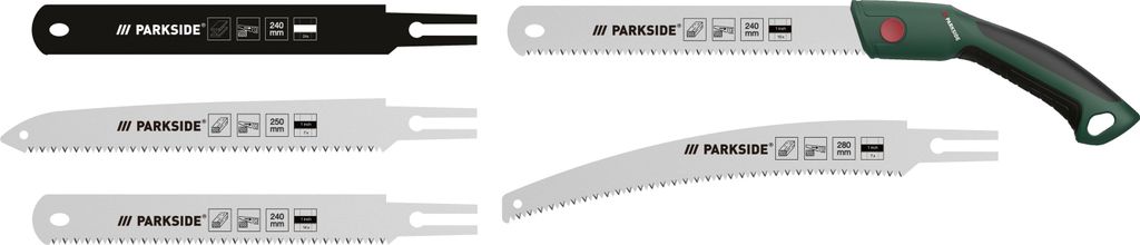 PARKSIDE® Handsägen-Set, 6-teilig Produktbild 