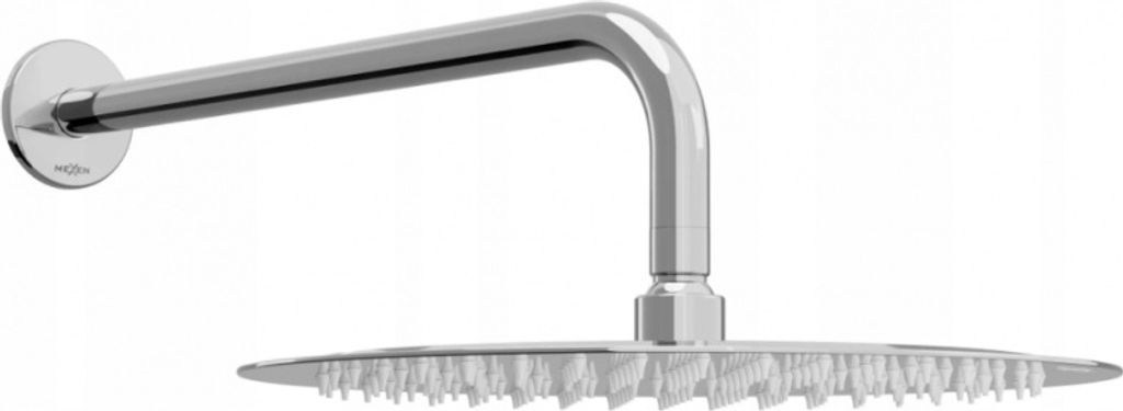 Mexen Slim Kopfbrause 25 cm mit Duscharm, Chrom - 79225211-00