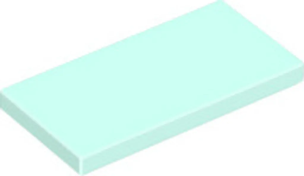 Pièce LEGO 87079 Aqua Light 2x4 - 250 pièces lisses haute qualité Tile