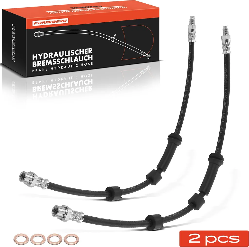 Flexible de frein Avant Renforcé pour BMW E90 E92 M3 Pack de 2 Pièces