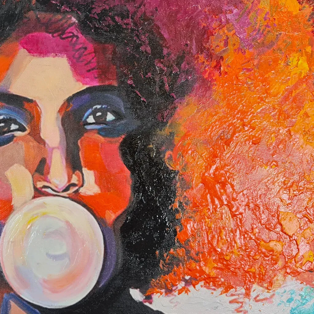 Tableau Décoratif Multicolore Impression Canvas 50x70 cm pour Salon