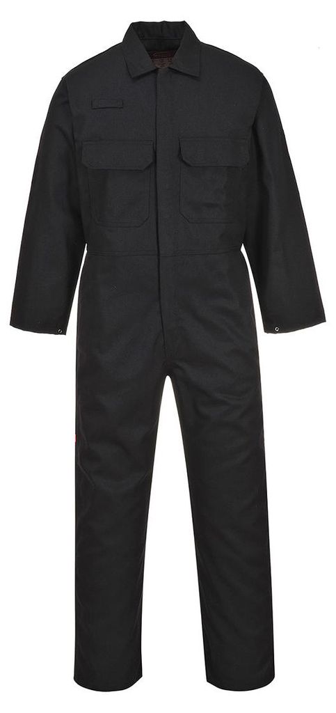 Portwest BIZ1 Flammhemmender Bizweld™ Overall Black Tall Produktbild 