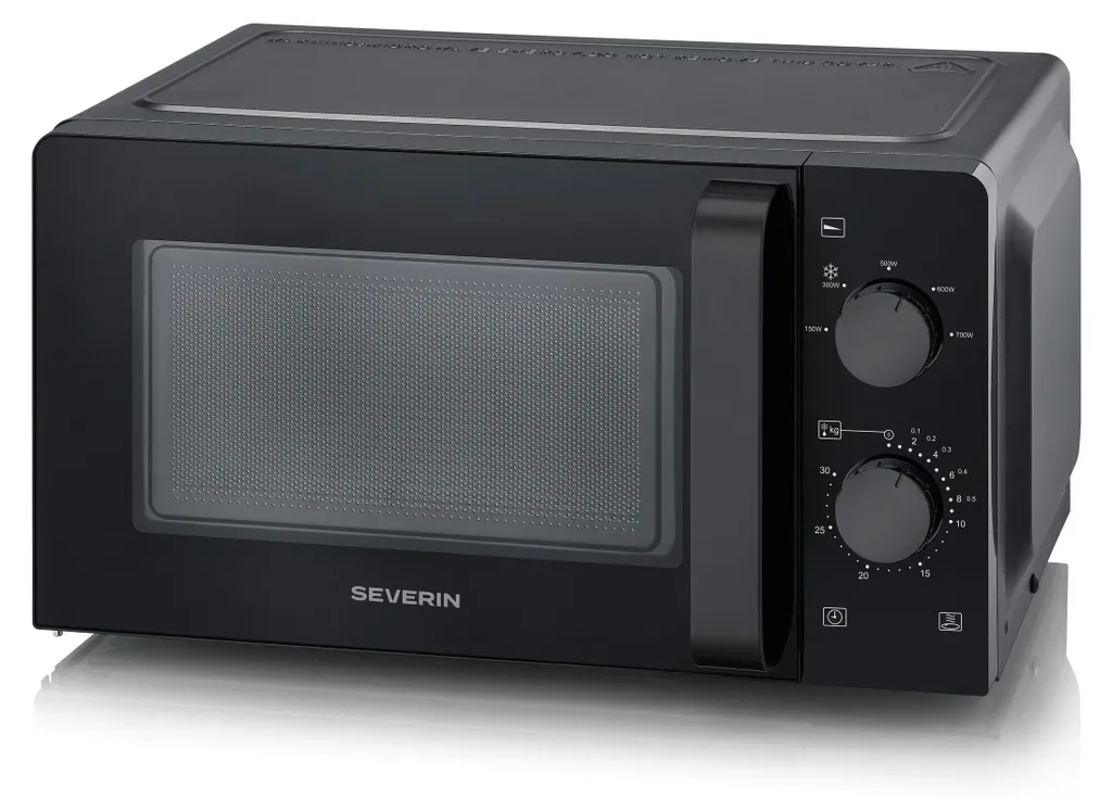 Réchauffage rapide : Micro-ondes Severin MW 7580 compact 19L noir