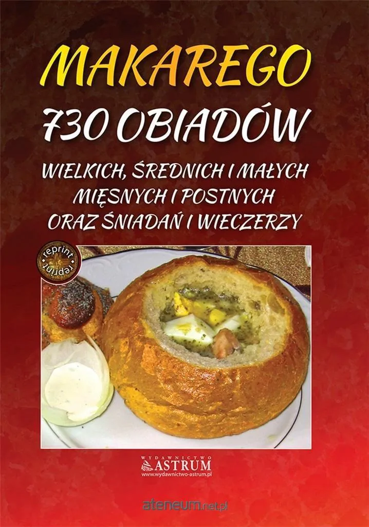 730 obiadów Makarego : ne manquez plus d'idées de repas en polonais 18cm