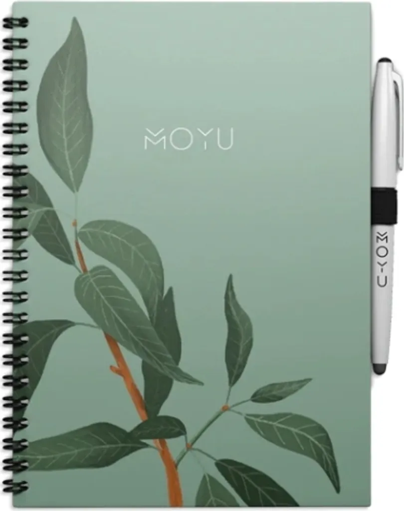 Carnet effaçable Moyu A5 couverture rigide réutilisable Belle feuille