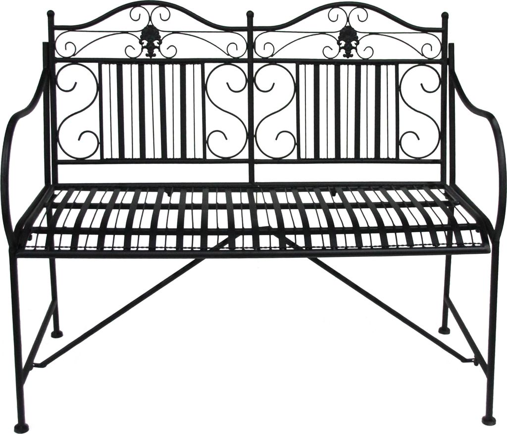 Celia Metall Gartenbank 2-Sitzer 106x91x57 cm Produktbild 