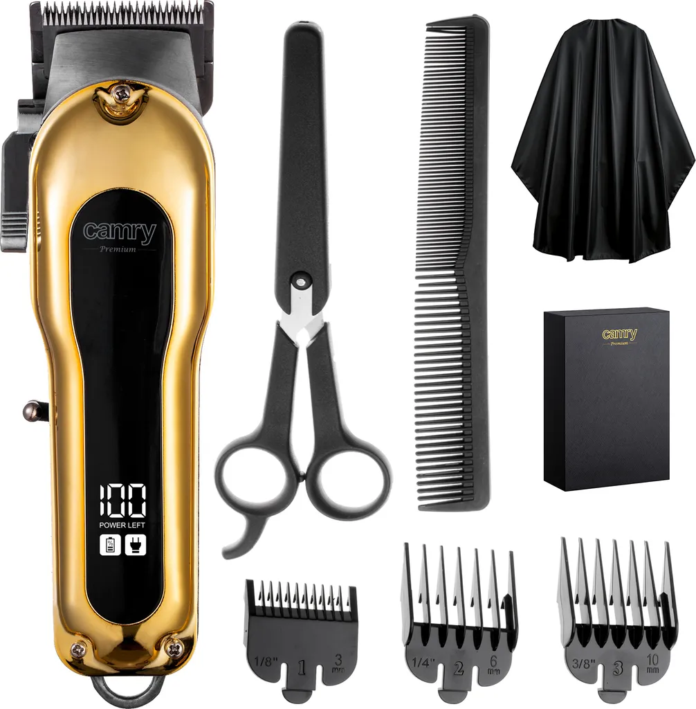 Tagliacapelli Camry CR 2844 Gold LCD | Risultati da Salone a Casa