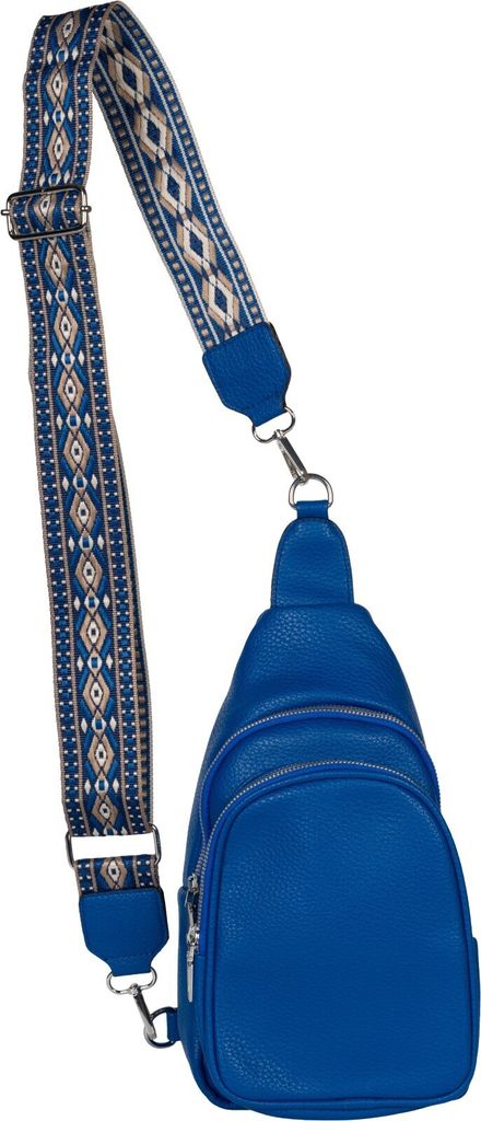 styleBREAKER Damen One Shoulder Rucksack, Geometrisch Produktbild 