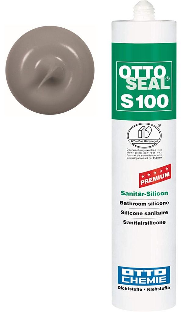 Premium Sanitární silikon S 100 Barva C 43 manhattan 300ml Obrázek produktu 