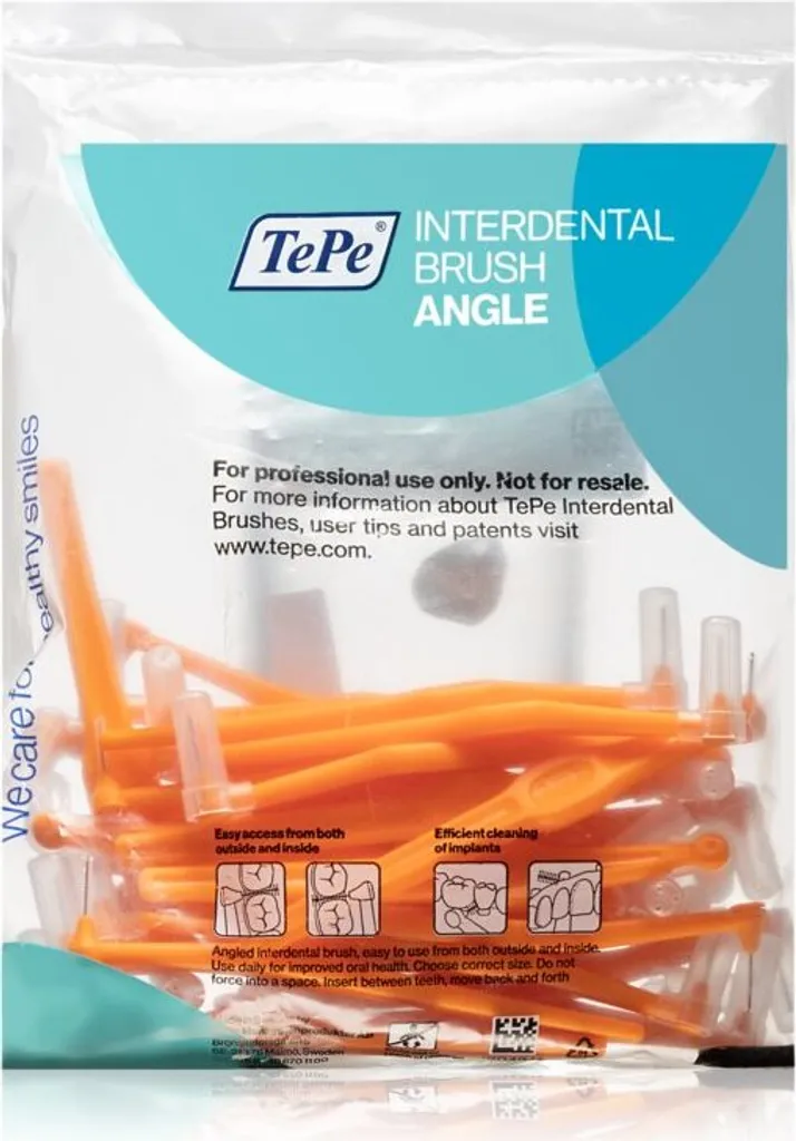 Brosses interdentaires Tepe Orange 0.45mm G2 - Pack de 6 brossettes