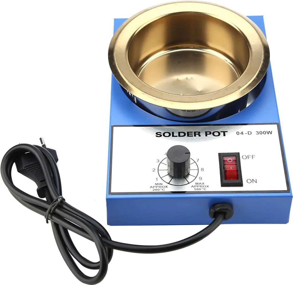 bagno di dissaldatura con pentola di saldatura da 100 mm (300 W)
