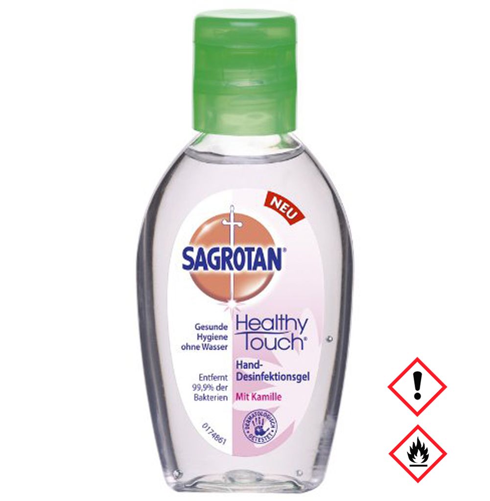 Sagrotan gel igienizzante per le mani con camomilla per i Immagine del prodotto 