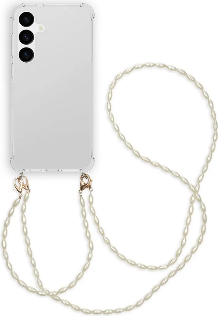 Cover Samsung Galaxy S24 Plus con Perline iMoshion - Chic & Trasparente