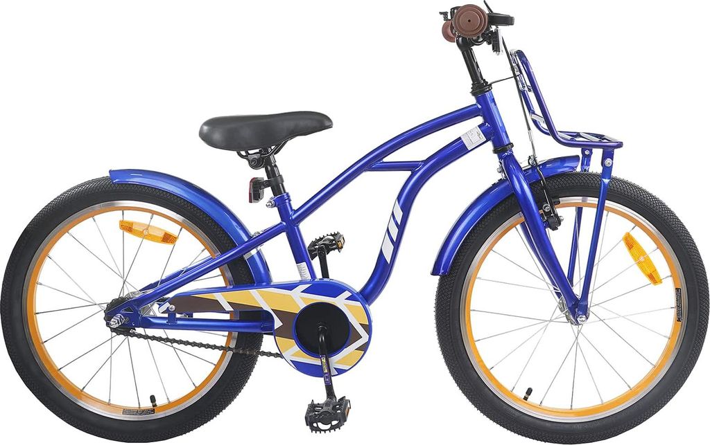 Kinderfahrrad 20 Zoll für 6-11 Jahre alt Dunkelblau