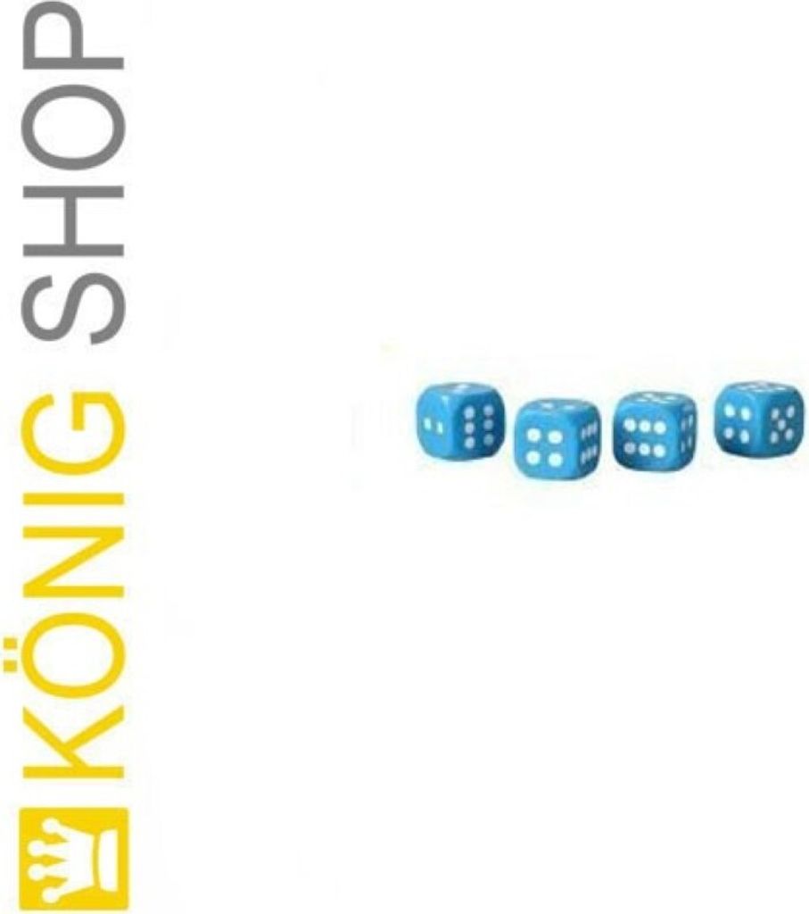 California-Dices, Set 4 Ventilkappen - Hellblau