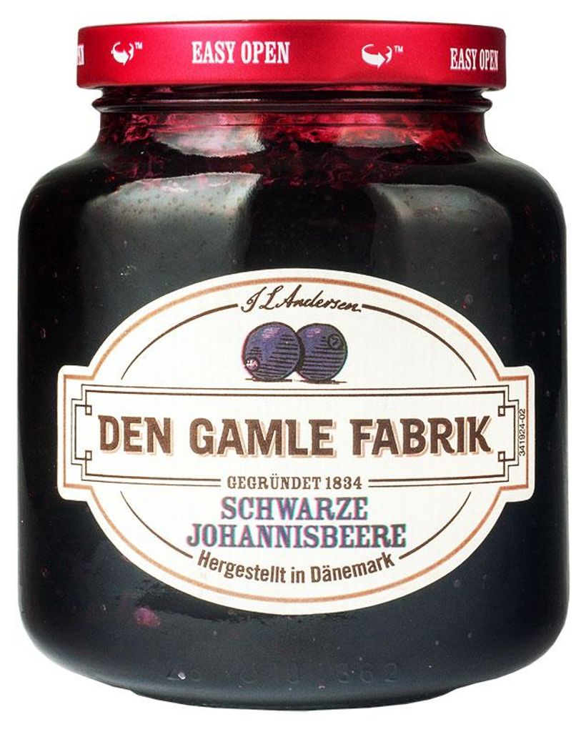 Den gamle Fabrik Confiture de cassis 380 g Image du produit 