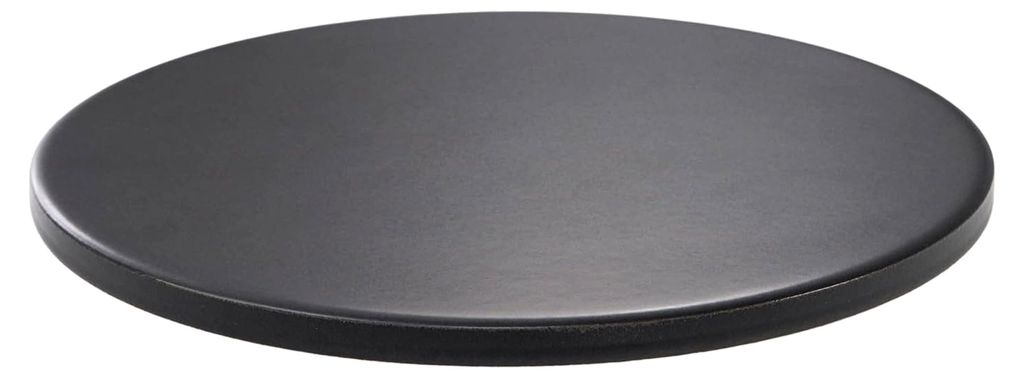 Pizzastein Cordierit 30,5 cm rund glasiert 1,5 cm Dicke für Pizza, Focaccia, Flammkuchen, Lahmacun im Backofen, Holzkohlegrill, Gasgrill