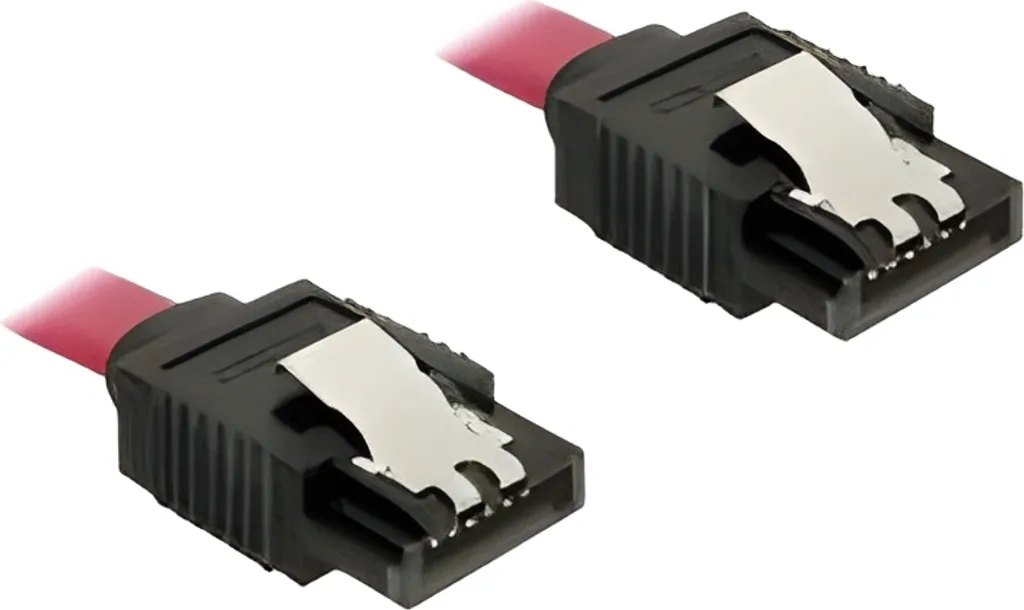 Delock Cavo SATA III 600 - Connettori con Fermo Metallico - Giallo