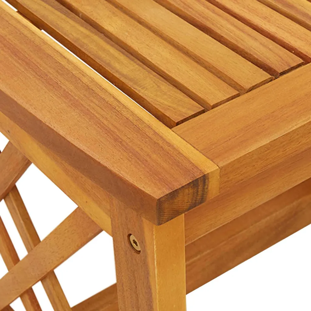 Tavolino 50x35x45 cm Legno massello di acacia - Leroy Merlin