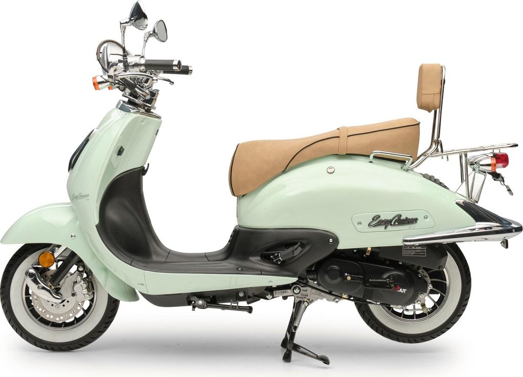 Motorroller Retro EasyCruiser Eco Mint 50ccm 45 kmh Moped Produktbild 2