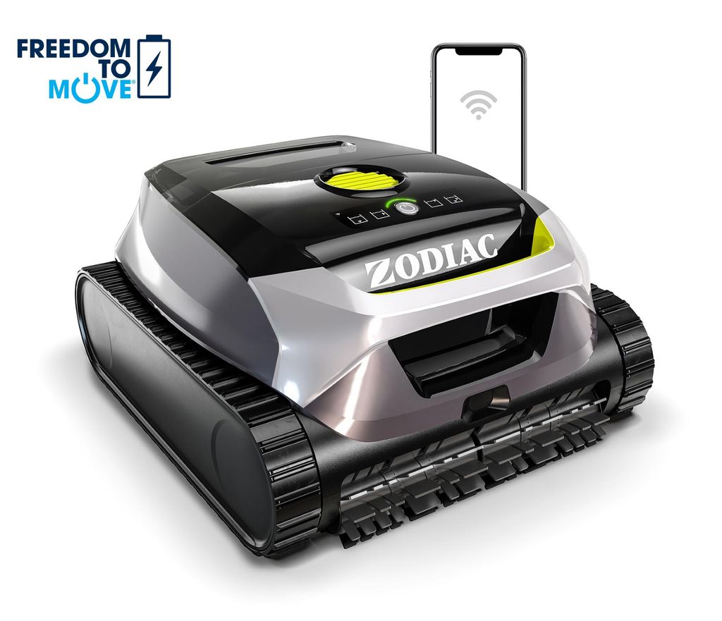 ZODIAC Poolroboter WR000703 - Freedom Lite – Kabellos, Bodenreinigung, Kompakt & Benutzerfreundlich, für Pools bis 30 m²
