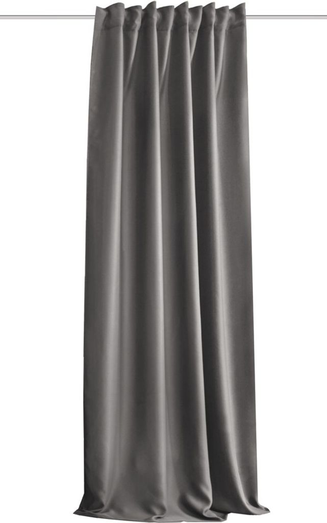 Home Wohnideen Akustikvorhang "Acustico" 160 x 135 cm Grau