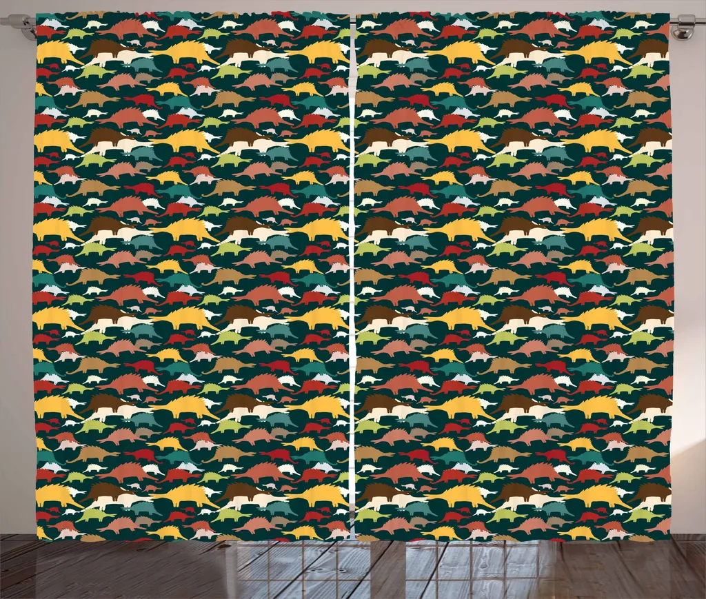 Tenda Design Velociraptor ABAKUHAUS 280x175 - Pop Art Giurassica